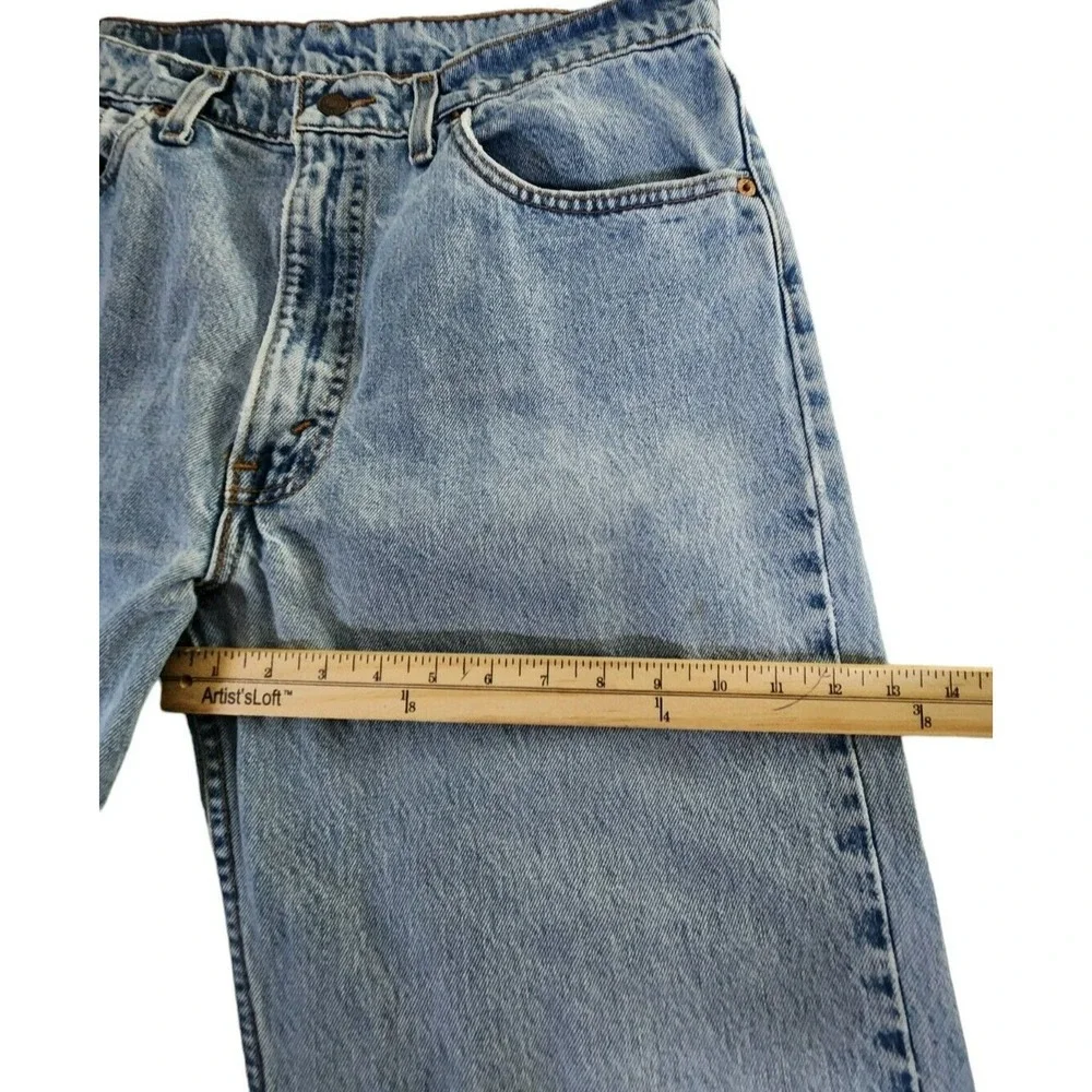 Vintage 90s Levis 550 Relaxed Fit Jeans Mens 38x32 (Fits 36x32) Blue Baggy Denim